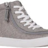 Grey Jersey BILLY Classic Lace Highs -Billy BK17007 050 v2 45 lateral 940x614 b5375785 dd8d 426f 998d 9d0339957acb