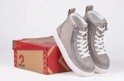 Grey Jersey BILLY Classic Lace Highs -Billy BK17007 050 v2 on box 2 940x614 c8f5ded1 a952 434b 8c47 998143c64f76