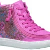 Pink Printed Canvas BILLY Classic Lace Highs -Billy BK19011 670 45 lateral 940x614 e5eb6763 c970 474c 8d8b cb8d61a88080