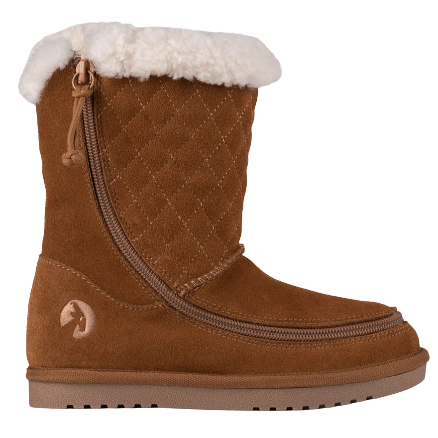 FINAL SALE - Chestnut BILLY Cozy Quilt Lux Boots 4 FINAL SALE - Chestnut BILLY Cozy Quilt Lux Boots - Image 2