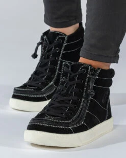 Black Suede BILLY Ten9 Street High Tops 17 Black Suede BILLY Ten9 Street High Tops -Billy BK21329 001 studio standing 2 704x880 d3a68aac 2f72 472a 9408 801b9877332d