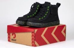 FINAL SALE - Black/Green Speckle BILLY Classic Lace High Tops -Billy BK22100 002 studio 1 940x614 1342f0be 5639 465a 8226 c02b11b9678b