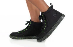 FINAL SALE - Black/Green Speckle BILLY Classic Lace High Tops -Billy BK22100 002 studio standing 1 940x614 97dfb5cf 3a86 40af 95bd 9581bd74289c