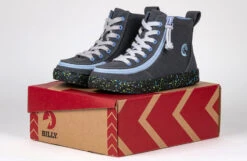 FINAL SALE - Charcoal/Blue Speckle BILLY Classic Lace High Tops -Billy BK22100 021 studio 1 940x614 6ae67c9f 737c 4016 9dd5 18ad76a4ff63