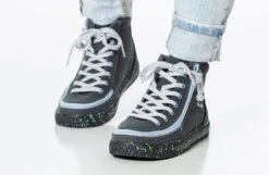 FINAL SALE - Charcoal/Blue Speckle BILLY Classic Lace High Tops -Billy BK22100 021 studio standing 2 940x614 d407dd69 6270 4a22 8ca3 cdc69df9e97f