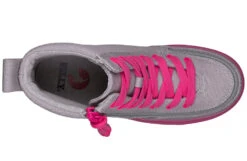 FINAL SALE - Grey/Pink BILLY Classic Lace High Tops -Billy BK22100 050 top 940x614 2fddc26d 5909 4194 b2a4 c3db0b3d02b9