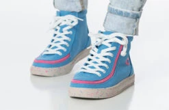 FINAL SALE - Blue/Pink Speckle BILLY Classic Lace High Tops 21 FINAL SALE - Blue/Pink Speckle BILLY Classic Lace High Tops -Billy BK22100 420 studio standing 2 940x614 63e7539e 5f64 422d b79c a5233b06e534
