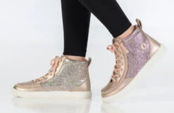 Rose Gold Unicorn BILLY Classic Lace Highs -Billy BK22100 680 studio standing 1 940x614 d42c911d 2f20 4ac0 b87f f1334589a1a8