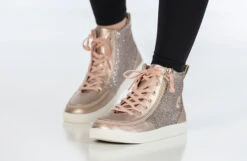 Rose Gold Unicorn BILLY Classic Lace Highs -Billy BK22100 680 studio standing 2 940x614 2f9e01b9 7ddf 40ae b15b a1c05ee00af1