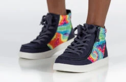 Navy Tie Dye BILLY Street High Tops -Billy BK22110 410 studio standing 2 940x614 3fd7c446 52e0 43c2 9604 40034bfd115d