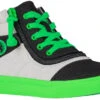 FINAL SALE - Black/Green BILLY Street Short Wrap High Tops