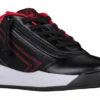 FINAL SALE - Black/Red BILLY Sport Hoop Athletic Sneakers -Billy BK22132 003 45 lateral 940x614 904cedc4 42ab 4a3f af41 86b2a43bdff0