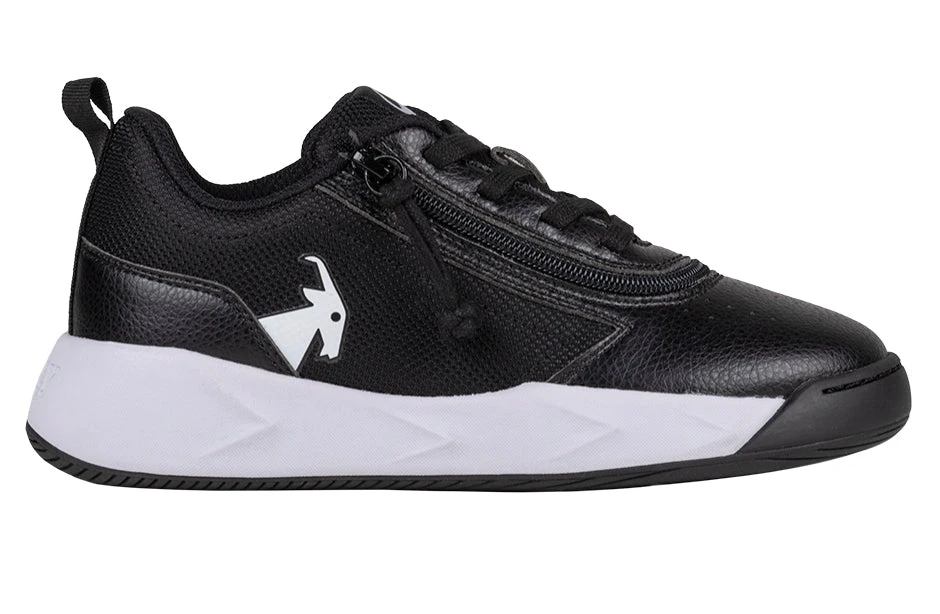 FINAL SALE - Black/White BILLY Sport Court Athletic Sneakers 4 FINAL SALE - Black/White BILLY Sport Court Athletic Sneakers - Image 2