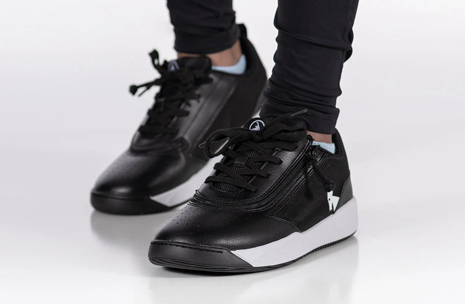 FINAL SALE - Black/White BILLY Sport Court Athletic Sneakers 12 FINAL SALE - Black/White BILLY Sport Court Athletic Sneakers - Image 10