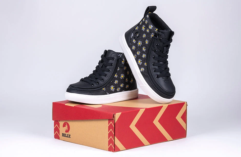 Black Daisy BILLY Classic Lace High Tops 11 Black Daisy BILLY Classic Lace High Tops - Image 9