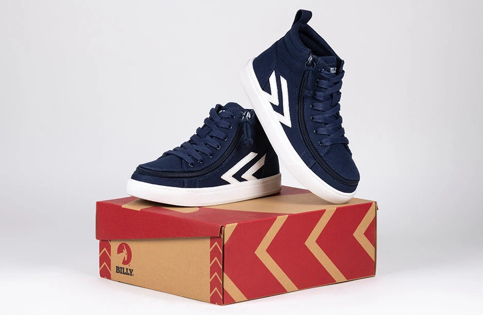 Navy/White BILLY CS Sneaker High Tops 11 Navy/White BILLY CS Sneaker High Tops - Image 9