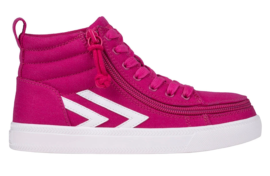 Fuchsia/White BILLY CS Sneaker High Tops 4 Fuchsia/White BILLY CS Sneaker High Tops - Image 2