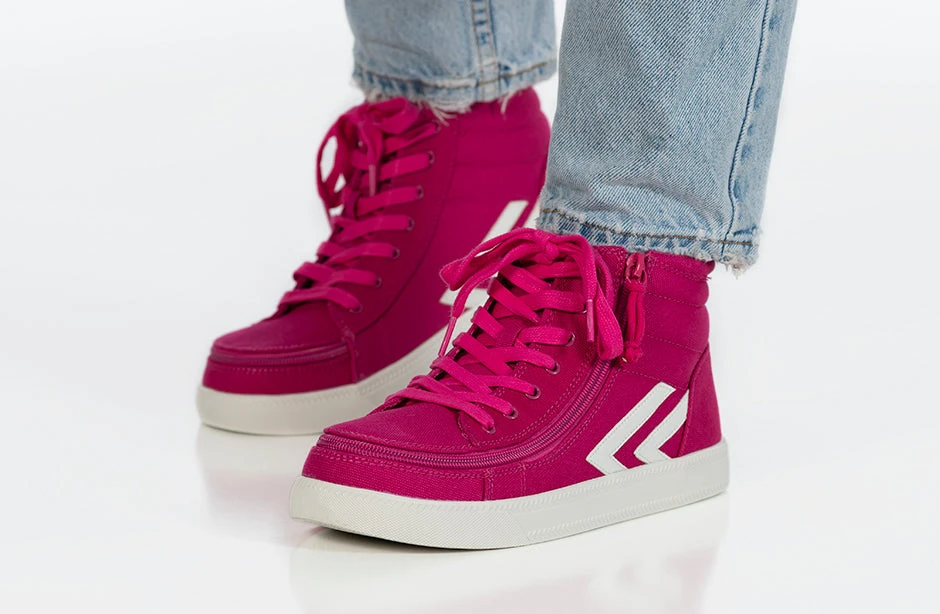 Fuchsia/White BILLY CS Sneaker High Tops 13 Fuchsia/White BILLY CS Sneaker High Tops - Image 11