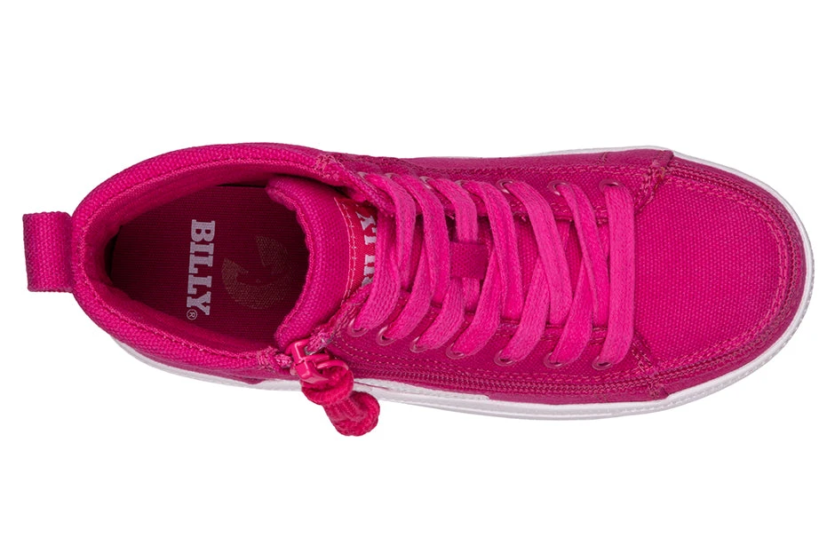 Fuchsia/White BILLY CS Sneaker High Tops 6 Fuchsia/White BILLY CS Sneaker High Tops - Image 4