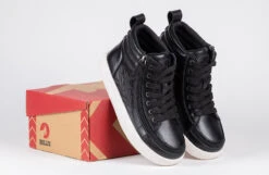 Black Leather BILLY Ten9 CS Sneaker High Tops -Billy BK22442 002 on box 2 940x614 3b57bbbc b887 453c ab9a 56de2e4a1f4f