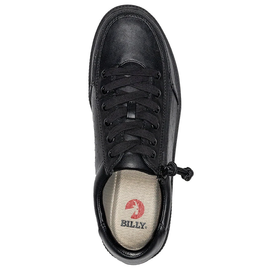 FINAL SALE - Men's Black To The Floor BILLY Low Sneakers 5 FINAL SALE - Men's Black To The Floor BILLY Low Sneakers - Image 3