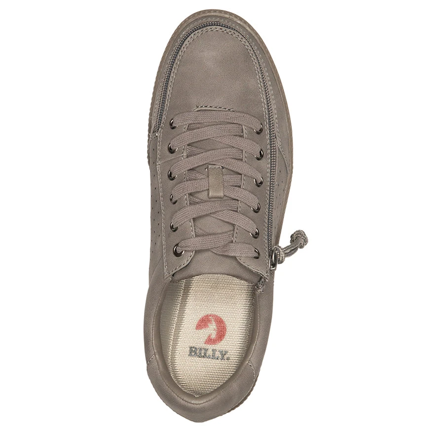 FINAL SALE - Men's Charcoal To The Floor BILLY Low Sneakers 5 FINAL SALE - Men's Charcoal To The Floor BILLY Low Sneakers - Image 3
