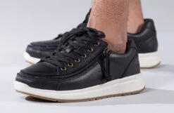 Men's Black Leather BILLY Comfort Lows 15 Men's Black Leather BILLY Comfort Lows -Billy BM20100 001 studio standing 2 940x614 22675b98 5ca5 402f b103 33750f0e4bb9