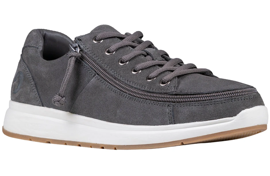 Men's Grey Suede BILLY Comfort Lows 3 Men's Grey Suede BILLY Comfort Lows