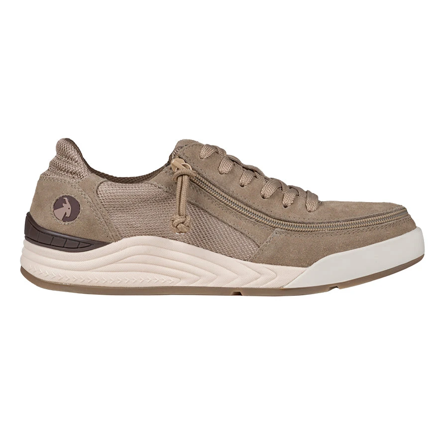 FINAL SALE - Men's Tan Suede/Mesh BILLY Comfort Classic Lows 4 FINAL SALE - Men's Tan Suede/Mesh BILLY Comfort Classic Lows - Image 2