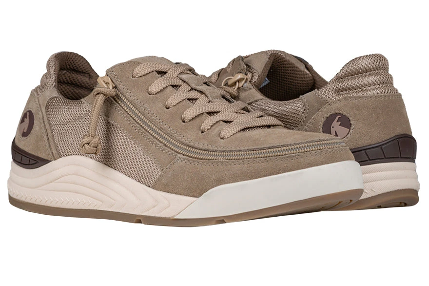 FINAL SALE - Men's Tan Suede/Mesh BILLY Comfort Classic Lows 3 FINAL SALE - Men's Tan Suede/Mesh BILLY Comfort Classic Lows