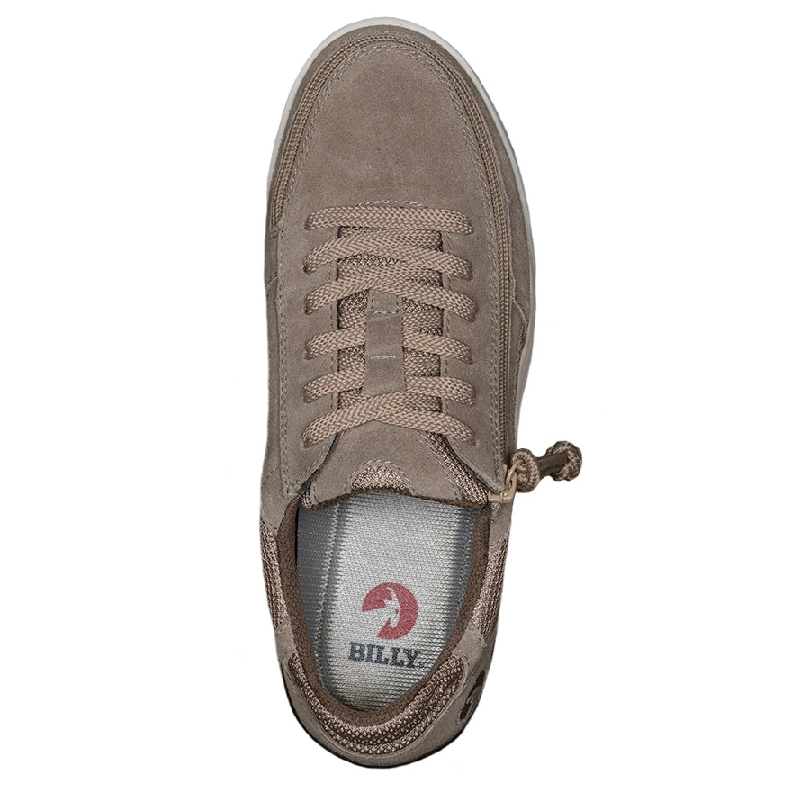 FINAL SALE - Men's Tan Suede/Mesh BILLY Comfort Classic Lows 5 FINAL SALE - Men's Tan Suede/Mesh BILLY Comfort Classic Lows - Image 3