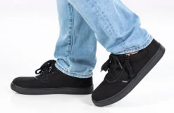 FINAL SALE - Men's Black To The Floor BILLY Sneaker Low Tops -Billy BM22128 001 studio standing 1 940x614 00895ad4 a18b 4f8e b980 e8bbd6f00d17