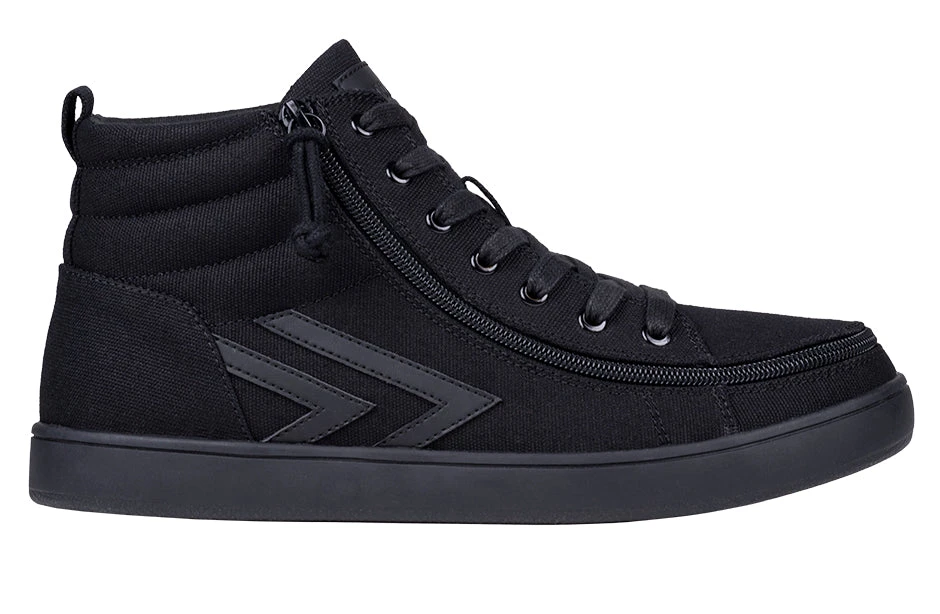Men's Black To The Floor BILLY CS Sneaker High Tops 4 Men's Black To The Floor BILLY CS Sneaker High Tops - Image 2