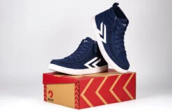 Men's Navy/White BILLY CS Sneaker High Tops -Billy BM22342 410 studio 3 940x614 94aae332 6d74 4641 8137 02a166363ec2