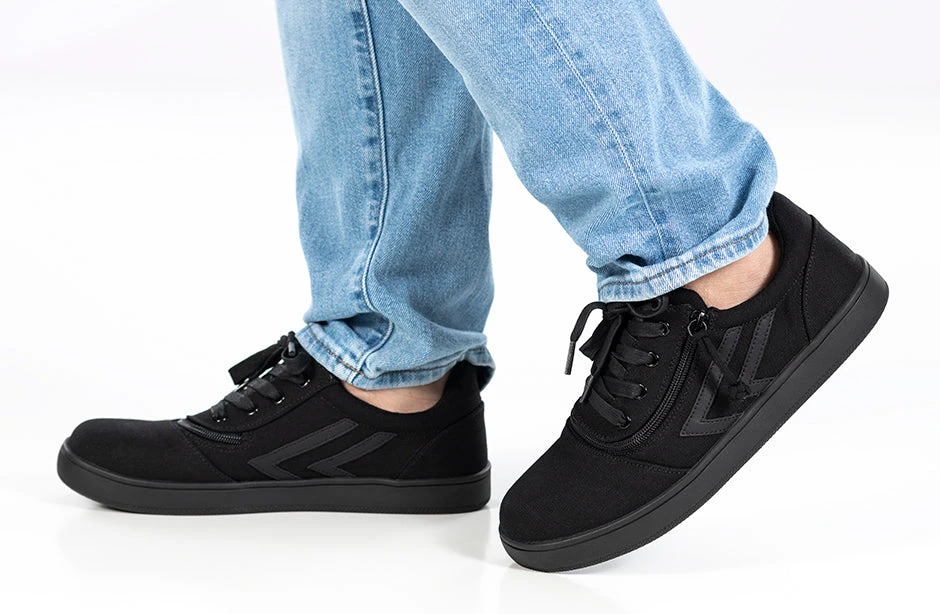 Men's Black To The Floor BILLY CS Sneaker Low Tops 12 Men's Black To The Floor BILLY CS Sneaker Low Tops - Image 10