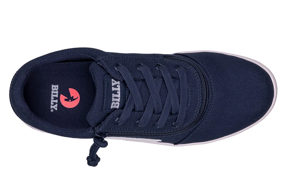 Men's Navy/White BILLY CS Sneaker Low Tops 6 Men's Navy/White BILLY CS Sneaker Low Tops - Image 4