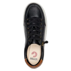 FINAL SALE - Women's Black (Brown Mustache) BILLY Low Sneakers -Billy BW20007 002 Top 880x880 8a5ed2fd 050d 4234 9449 68569b50c6fc