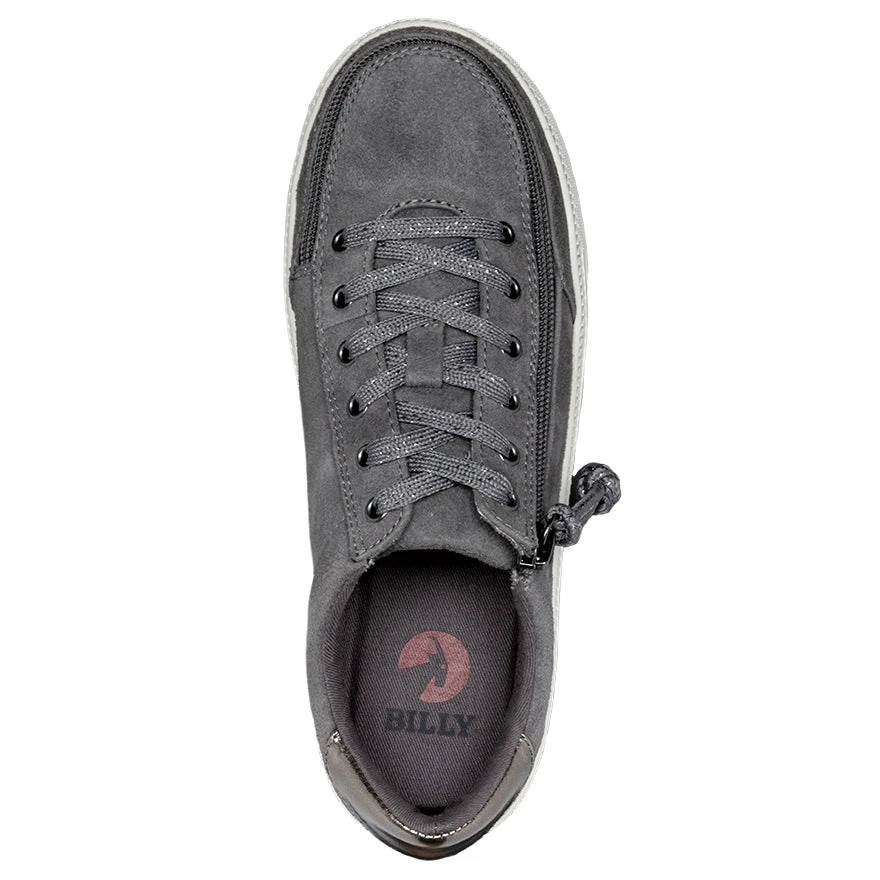 FINAL SALE - Women's Charcoal BILLY Classic Lace Lows 6 FINAL SALE - Women's Charcoal BILLY Classic Lace Lows - Image 4