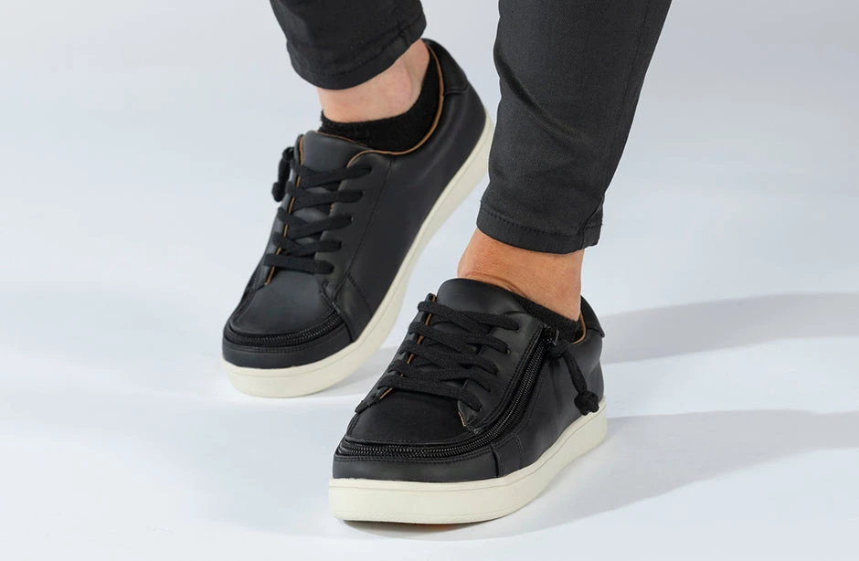FINAL SALE - Women's Black BILLY Sneaker Low Tops 9 FINAL SALE - Women's Black BILLY Sneaker Low Tops - Image 7