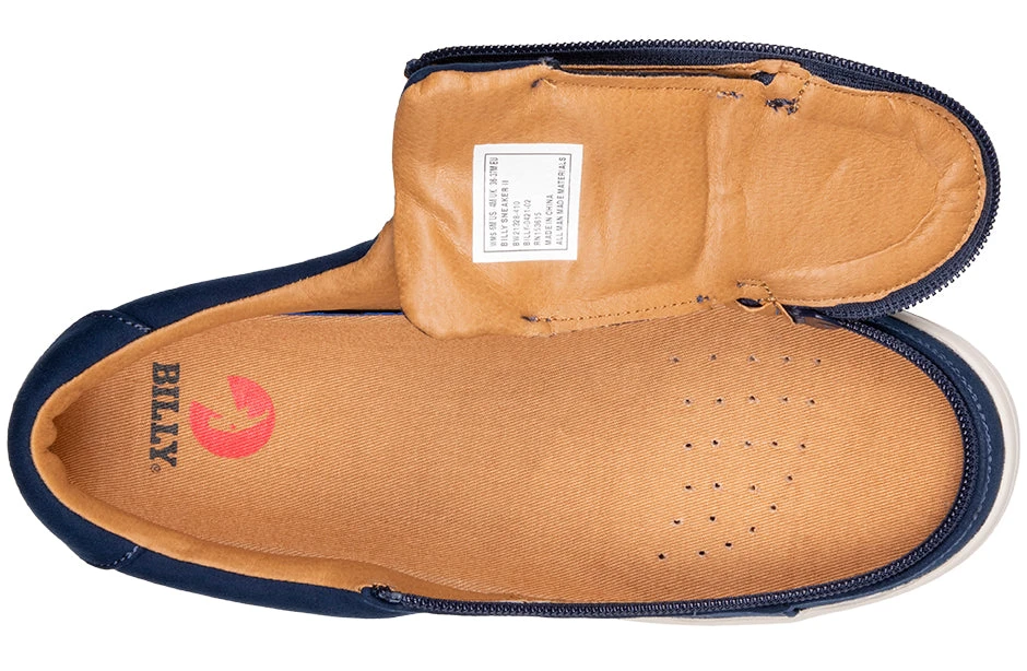 FINAL SALE - Women's Navy BILLY Sneaker Low Tops 6 FINAL SALE - Women's Navy BILLY Sneaker Low Tops - Image 4