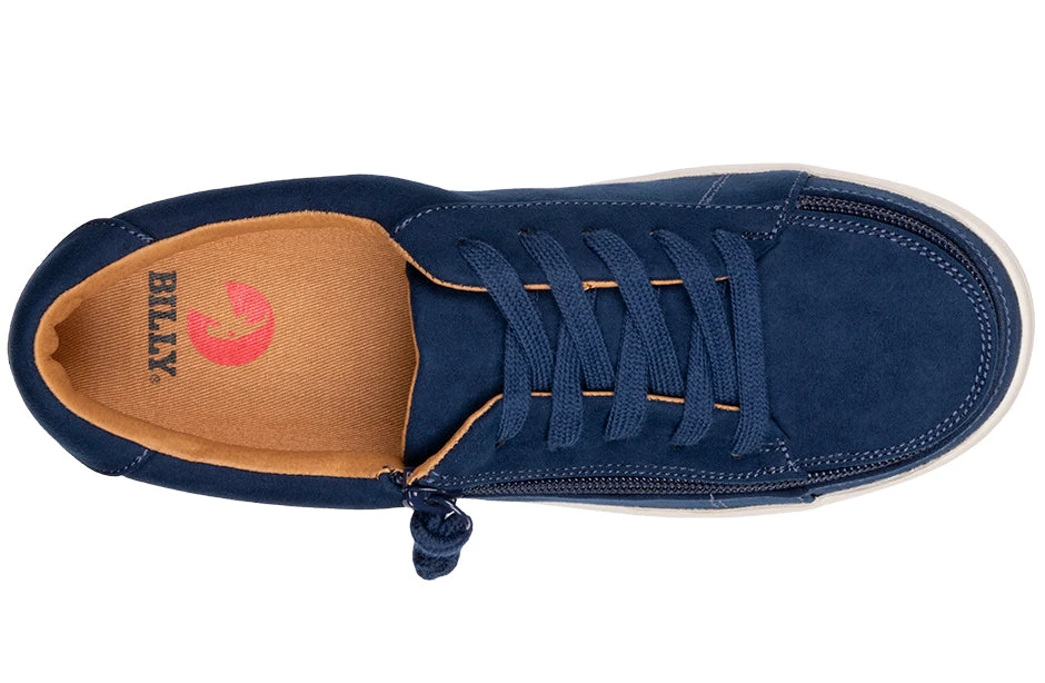 FINAL SALE - Women's Navy BILLY Sneaker Low Tops 5 FINAL SALE - Women's Navy BILLY Sneaker Low Tops - Image 3