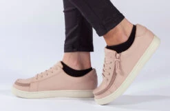 FINAL SALE - Women's Blush BILLY Sneaker Low Tops -Billy BW21328 660 studio standing 1 940x614 52b65c19 fc71 4279 a758 e75d1e54b425