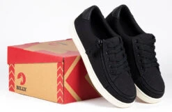 FINAL SALE - Women's Black Canvas BILLY Sneaker Low Tops 18 FINAL SALE - Women's Black Canvas BILLY Sneaker Low Tops -Billy BW22128 002 studio 2 940x614 2a2be48e 7f8f 4c19 8b5a 3f0ab6c0a9d0