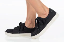 FINAL SALE - Women's Black Canvas BILLY Sneaker Low Tops 20 FINAL SALE - Women's Black Canvas BILLY Sneaker Low Tops -Billy BW22128 002 studio standing 1 940x614 0d53e675 de8d 4ce3 82f9 6ffb6c9426f5