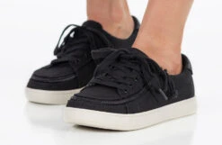 FINAL SALE - Women's Black Canvas BILLY Sneaker Low Tops 21 FINAL SALE - Women's Black Canvas BILLY Sneaker Low Tops -Billy BW22128 002 studio standing 2 940x614 bae78104 500f 4ea7 9e59 aa7319e02841