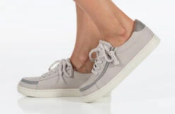 FINAL SALE - Women's Light Grey BILLY Sneaker Low Tops 20 FINAL SALE - Women's Light Grey BILLY Sneaker Low Tops -Billy BW22128 051 studio standing 1 940x614 748bb38d 6e63 41e4 9e89 f3651d21e8a0