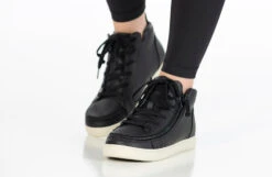 FINAL SALE - Women's Black BILLY Sneaker Lace Mid Tops 21 FINAL SALE - Women's Black BILLY Sneaker Lace Mid Tops -Billy BW22135 001 studio standing 2 940x614 6ed14d79 c7fe 459a a0be ee716a42eceb