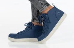 FINAL SALE - Women's Beach Blue BILLY Sneaker Lace Mid Tops 20 FINAL SALE - Women's Beach Blue BILLY Sneaker Lace Mid Tops -Billy BW22135 420 studio standing 1 940x614 e1db2d23 9202 44af 9a80 c1170c12d391