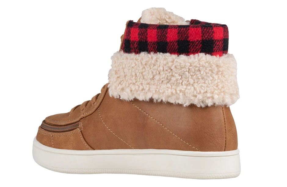 Women's Cognac BILLY Cuffs 5 Women's Cognac BILLY Cuffs - Image 3