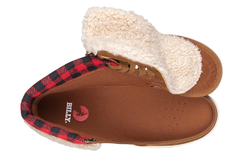 Women's Cognac BILLY Cuffs 7 Women's Cognac BILLY Cuffs - Image 5